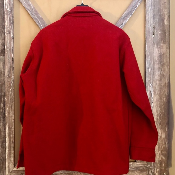 Vtg 60s Chippewa Traverse Bay Heavy Wool Jacket M - Picture 5 of 5